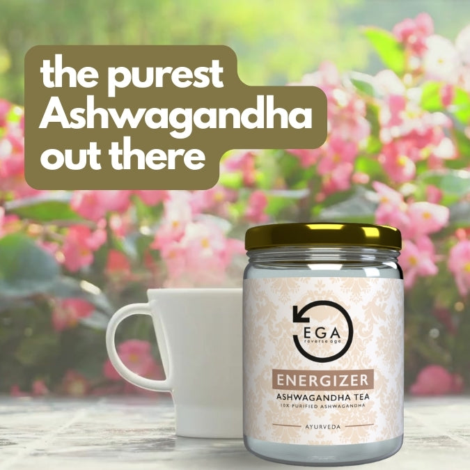ega ashwagandha tea is pure and natural
